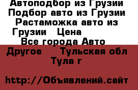 Автоподбор из Грузии.Подбор авто из Грузии.Растаможка авто из Грузии › Цена ­ 25 000 - Все города Авто » Другое   . Тульская обл.,Тула г.